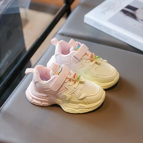 New Kids Fashion Chunky Sneakers for Toddler Boys Breathable Mesh