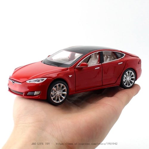 New 1 32 Tesla MODEL S Alloy Car Model Diecasts Toy Vehicles Toy