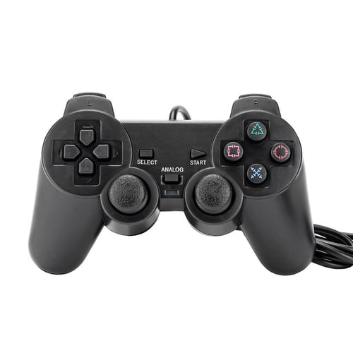 DATA FROG Wired Controller For PS2 USB Game Controller Double