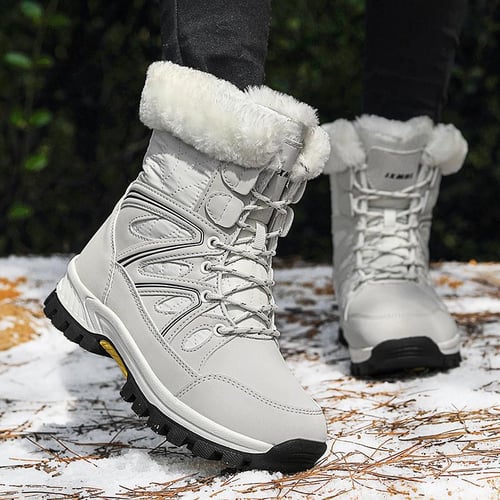 Womens snow hotsell boots white