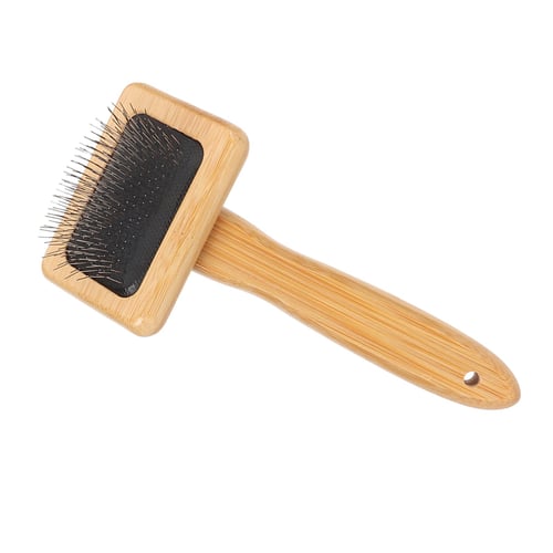 Macrame Slicker Comb with Hole Air Bag Cushion Finely Polished
