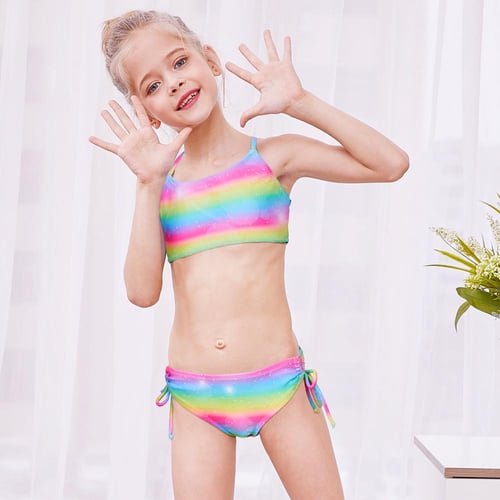 Two piece bathing suits for girls 2025
