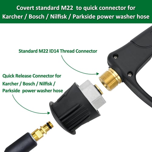 Parkside pressure washer shop extension hose