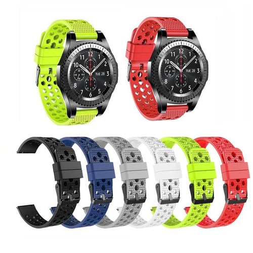 Silicone Watchband Strap for Samsung Gear S2 R380 S3 Frontier
