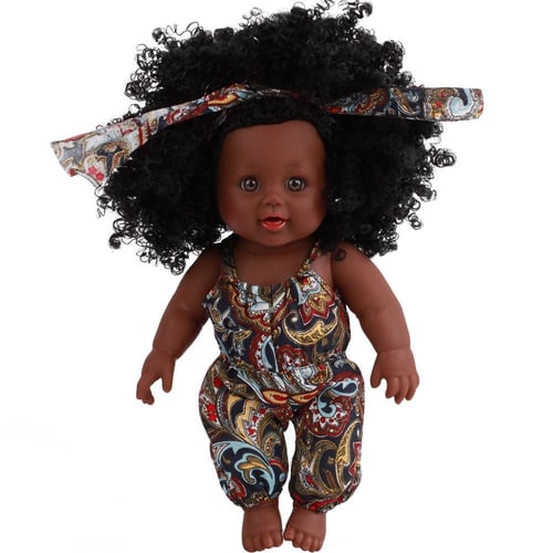 Sagit Black Girl Dolls African American Play Dolls Lifelike 12