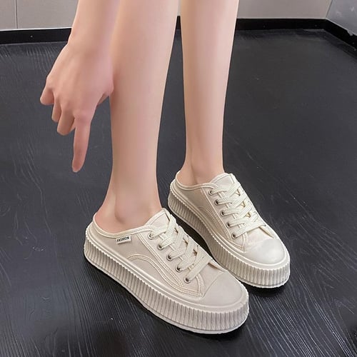 Women's sale canvas mules