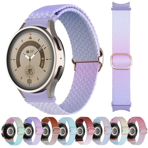 Color changing watch band outlet