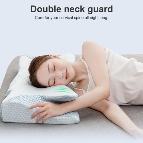 Contour neck support pillow store