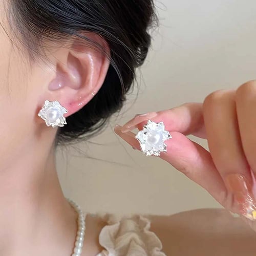 Jasmine flower earrings 2025