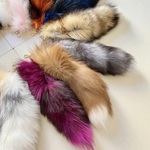 Wolf tail keychain store