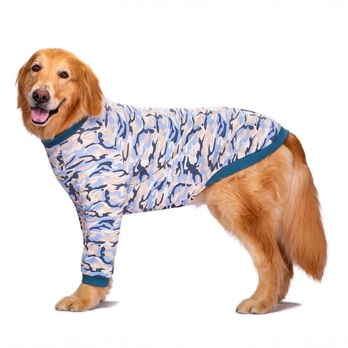 Big Dog Clothes Autumn Labrador Medium and Large Dog Elbow Pads To Prevent Hair Loss Wide Striped Fat Dog Two legged Clothes buy Big Dog Clothes