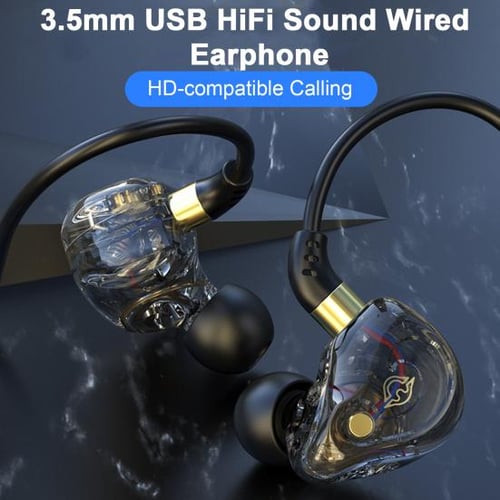 Wired Headphones Low Latency Music Listening 20Hz 40KHz Noise Reduction 3.5mm Wired Earphone Computer Accessory buy Wired Headphones Low Latency