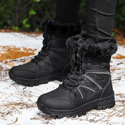36 42 Snow Boots Women s Winter Cotton Shoes Thickened Warm Shoes