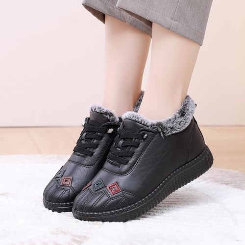 Women's soft sole warm ankle boots outlet