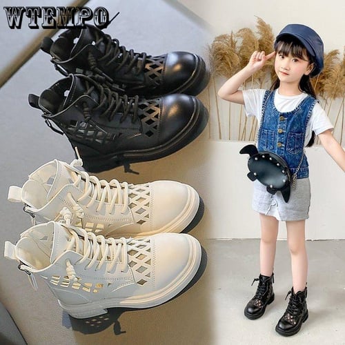 Children s Sandals Summer Girl Boots Hole holes Breathable Runway