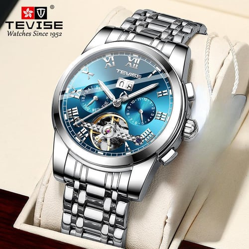 TEVISE Men s Automatic watch Classic Fashion Waterproof Glow