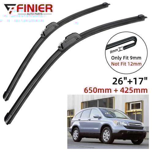 Crv wiper clearance blade size