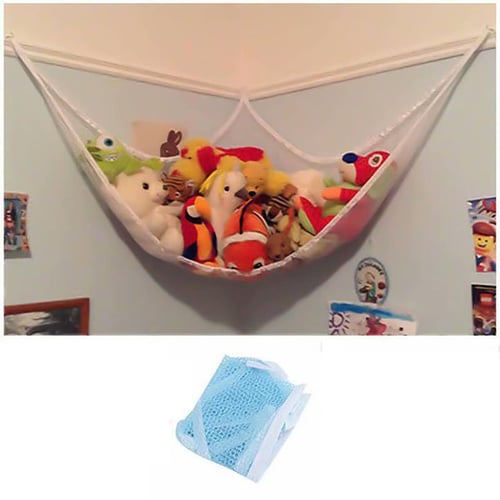 Mesh stuffed animal holder discount