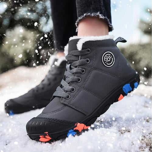 Thermal top ankle boots