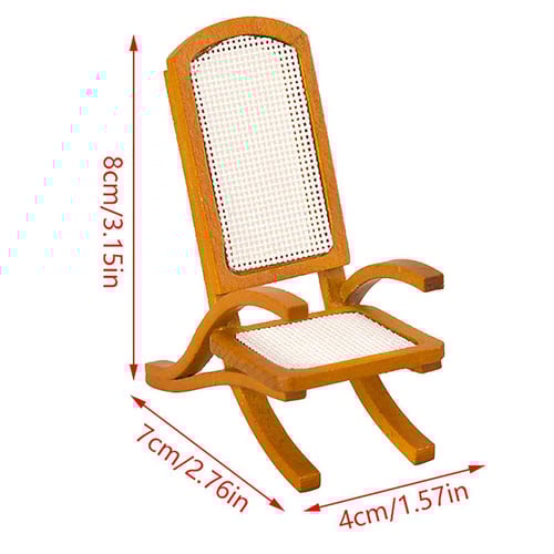 Miniature recliner best sale chair dollhouse