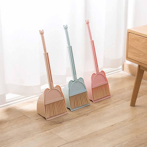 Broom and dustpan set for toddlers discount