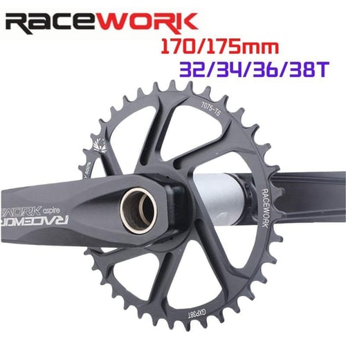 Racework crankset top