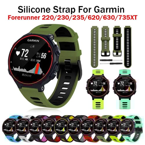 Watch Band For Garmin Forerunner 735XT 735 220 230 235 620 630