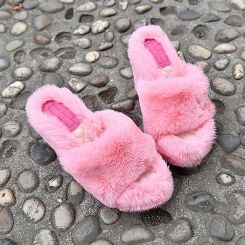 Colorful on sale furry slides