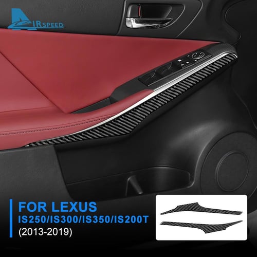 Real Carbon Fiber Sticker For Lexus IS250 300 350 200T 2013 Car