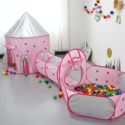 Princess tent with tunnel sales
