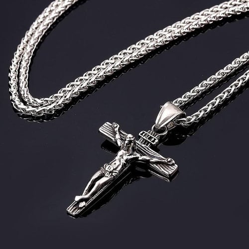 Fashion online cross necklace