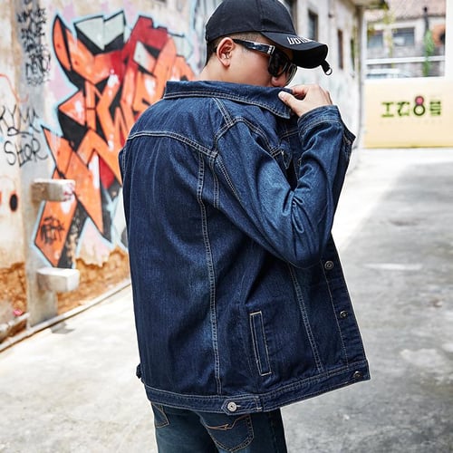 Korean style denim jacket store
