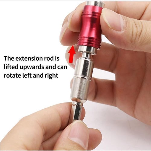 Magnetic screw drill store tip