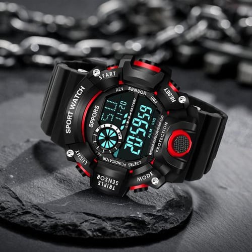 Wristband best sale digital watch