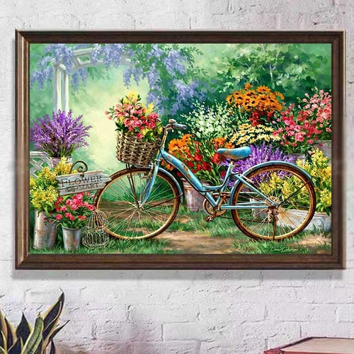 Bicycle best sale diamond painting