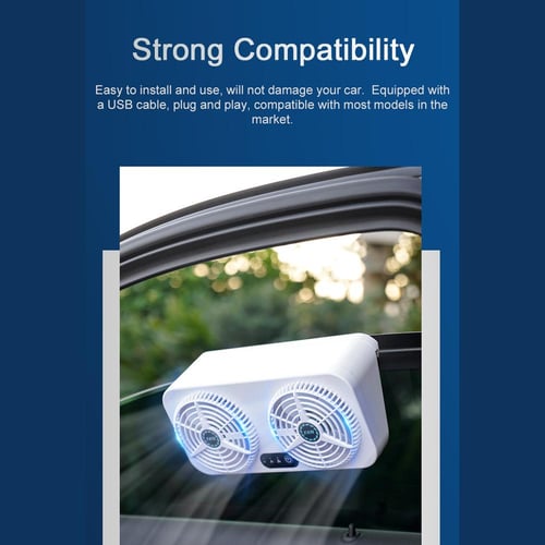 Car heat clearance exhaust fan