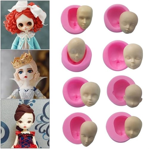 Fondant face outlet mold