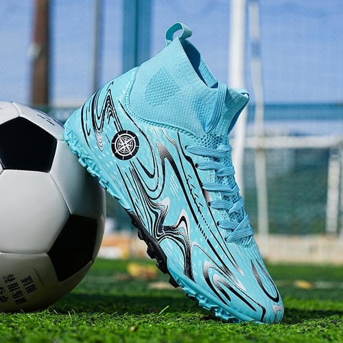 Boys sock football boots discount