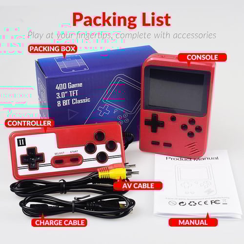 400 game 8 bit classic game shop list