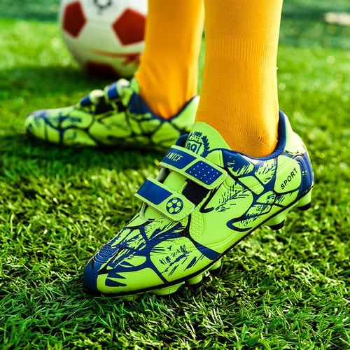 Boys outdoor soccer shoes hot sale