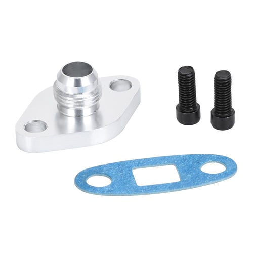 Turbo Oil Return/Drain Flange Adapter AN10 for TOYOTA LEXUS 1JZ 2JZ GTE