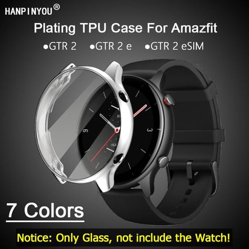 Full Cover Soft Silicone TPU Plating Watch Case For Xiaomi Amazfit