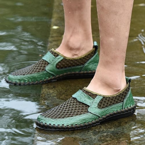 Men's water loafers discount
