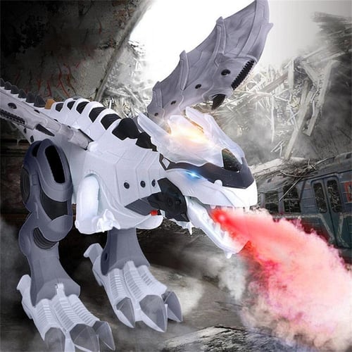 Intelligent dinosaur cheap robot with fire