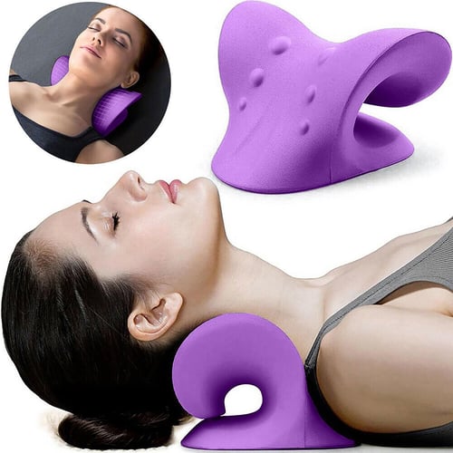 Neck traction pillow reviews discount