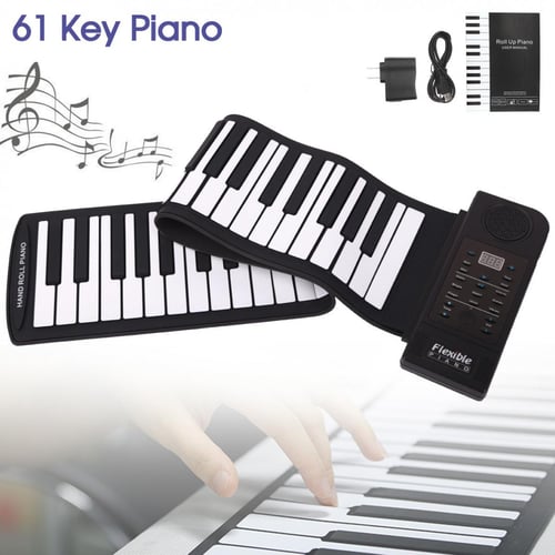 Usb midi roll up piano sale