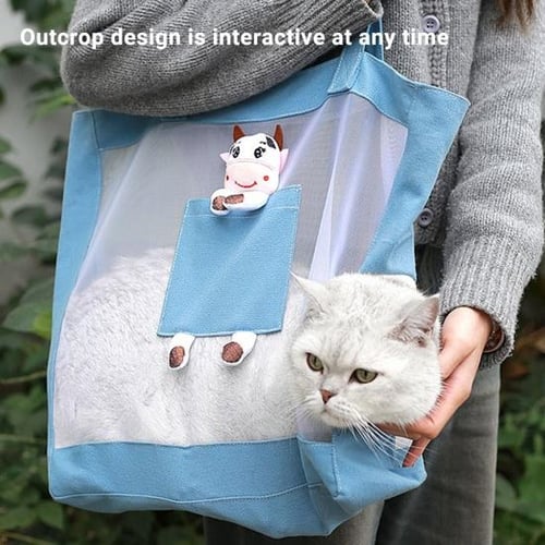 Breathable cat backpack cheap