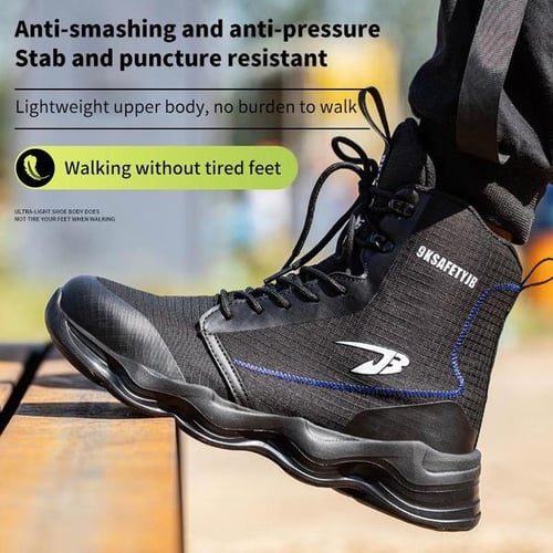 Indestructible steel clearance toe boots