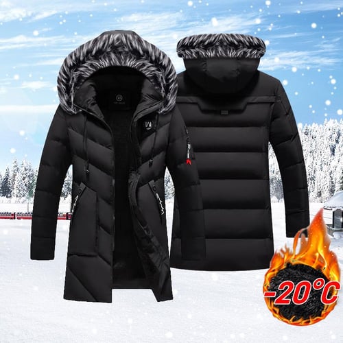 Mens thick parka coats clearance