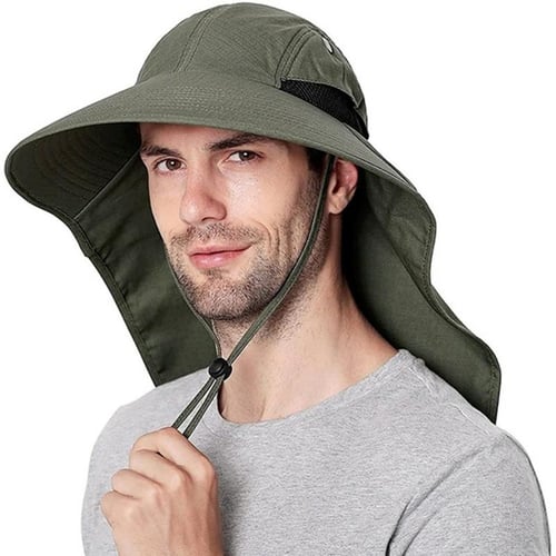 Safari hat with neck online shade